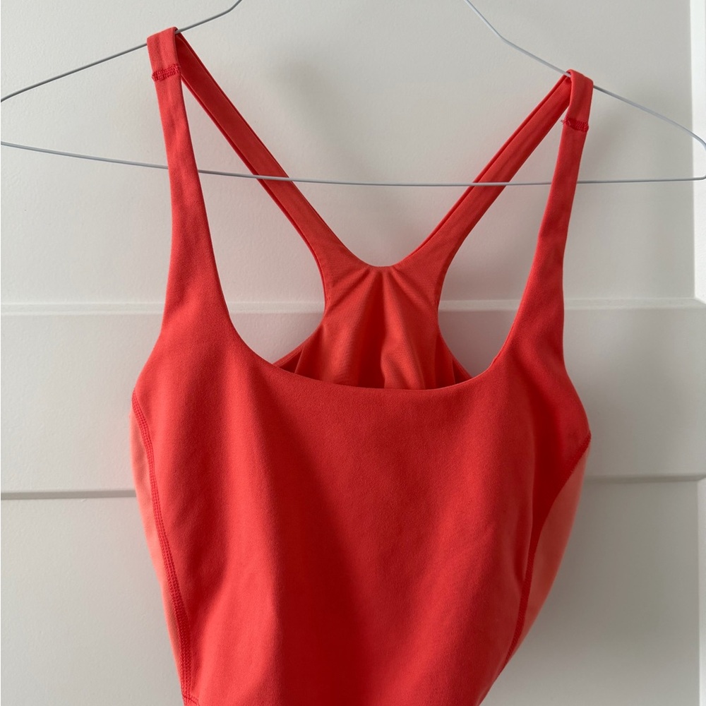 Colorblock Active Crop Tank | Sports Bra (Peach | S)